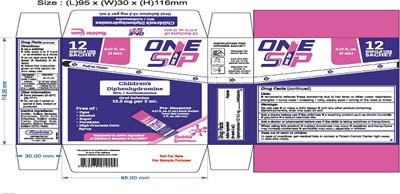 Ndc 87078-411-52 (Diphenhydramine Bubble Gum Liquid Sachet 5 mL Carton Cc)